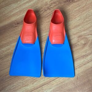 Finis Long Floating Fins Red/Blue Unisex Adult M Swim Training